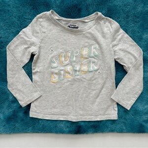 OshKosh Toddler Girl Long Sleeve Graphic Tee Size 5T